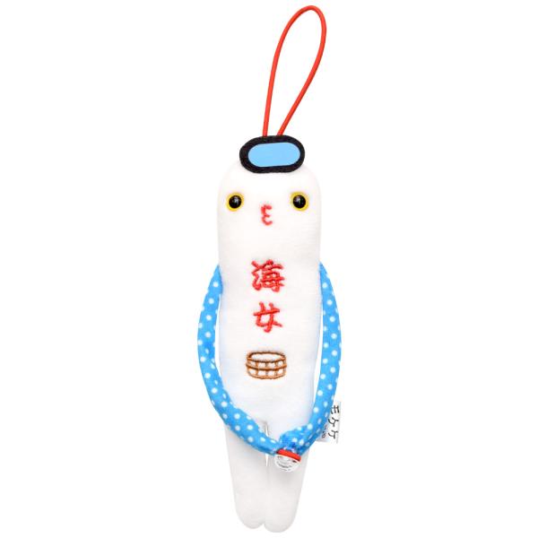 三重にしか現れないモケケ？！海女モチーフのモケケぬいぐるみマスコットです。