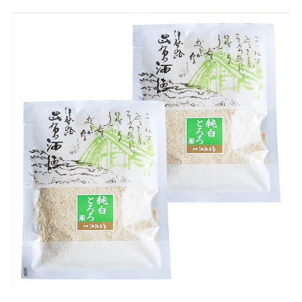 真綿のように細かく、上質の純白とろろ。お口の中でふわっと溶けます。酒徳昆布:おぼろ・とろろ