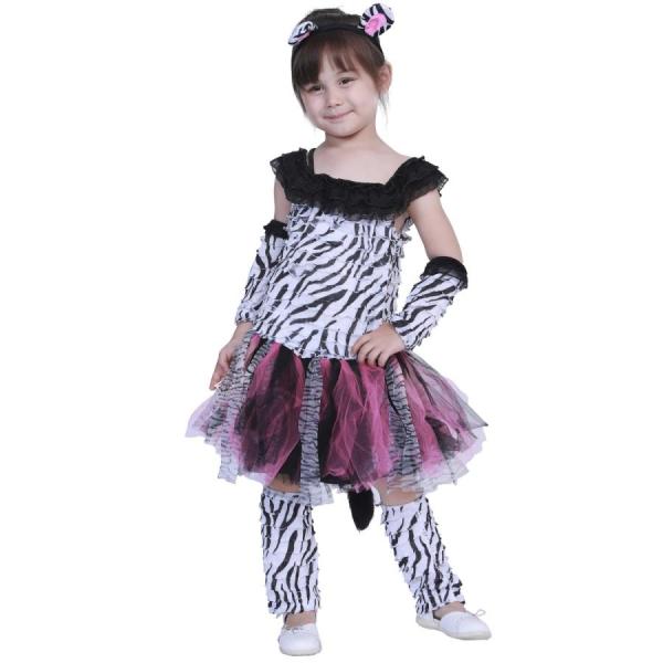 子供ハロウィン衣装子供 女の子 動物 シマウマに変身 ハロウィン 衣装 キッズ ハロウィン衣装 幼稚園ハロウィン衣装 新ハロウィン衣装