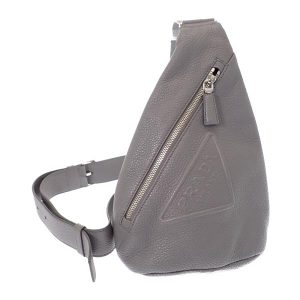 PRADA（プラダ） ヴィッテロダイノ 2VZ098 ボディバッグ レザー グレー