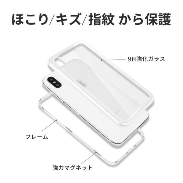 iPhone8 （G）本体、初期化、SIM解除、全面マグネットカバー付き 背面強化ガラス iphone iPhone xs ケース x iPhone8 マグネット 強化