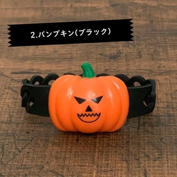 ハロウィン リストバンド 光る かぼちゃ ジャックオランタン ガイコツ