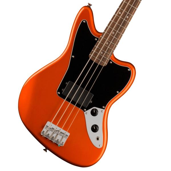 FSR Affinity Series Jaguar Bass H Laurel Fingerboard Matching Headstock Metallic Orange