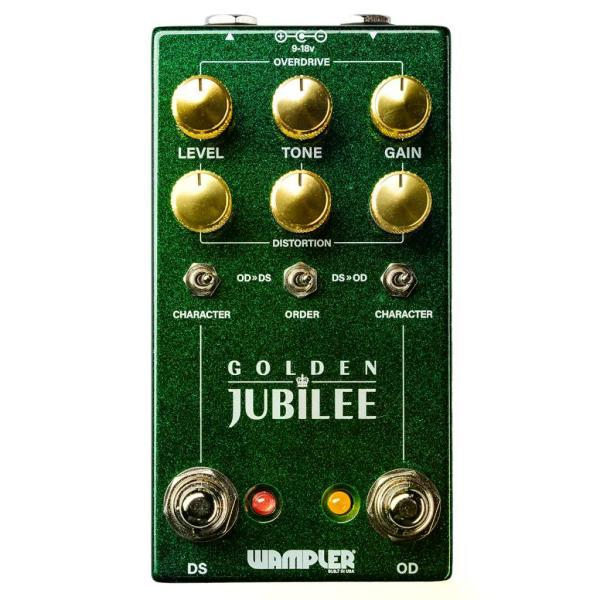 (新製品)Wampler Pedals / GOLDEN JUBILEE オーバードライブ/ディストーション ワンプラーペダル (国内正規品)