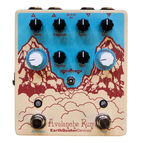 (国内イシバシ楽器限定/2026年限定カラーリミテッド)EarthQuaker Devices / Avalanche Run ステレオディレイ＆リバーブ (御茶ノ水本店)