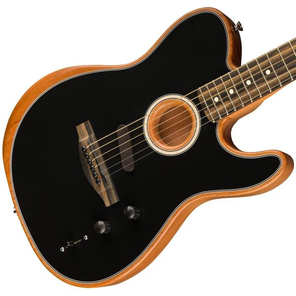 Fender / American Acoustasonic TELECASTER Black tF_[ ARX^\jbN(䒃m{X)(YRK)