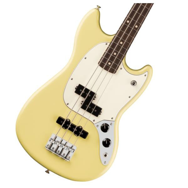 Player II Mustang Bass PJ, Rosewood Fingerboard, Hialeah Yellow