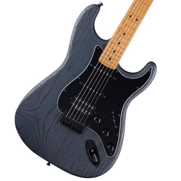 FSR American Professional II Stratocaster HSS HT Roasted Maple Neck Sandblasted Smoke
