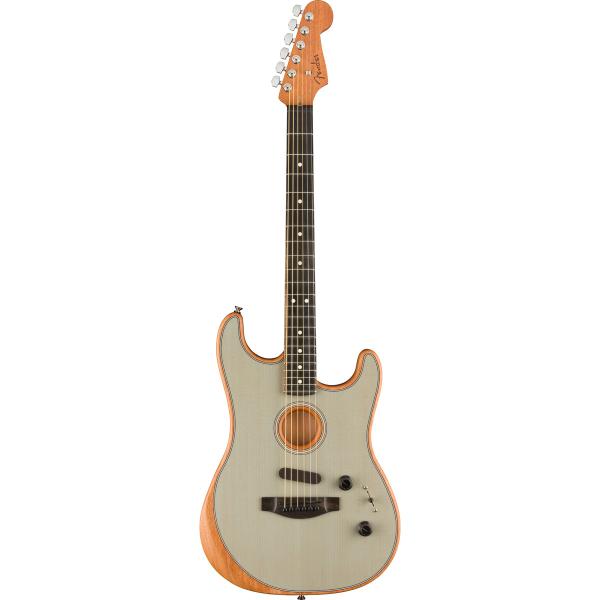 American Acoustasonic Stratocaster Transparent Sonic Blue