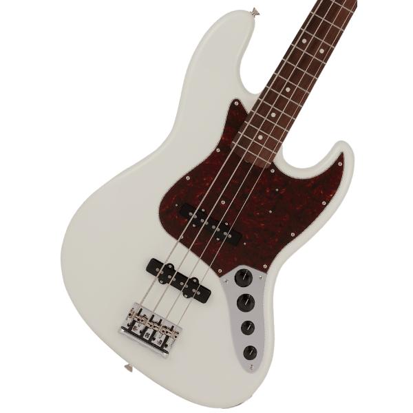 Made in Japan Limited Active Jazz Bass Rosewood Fingerboard Olympic White
