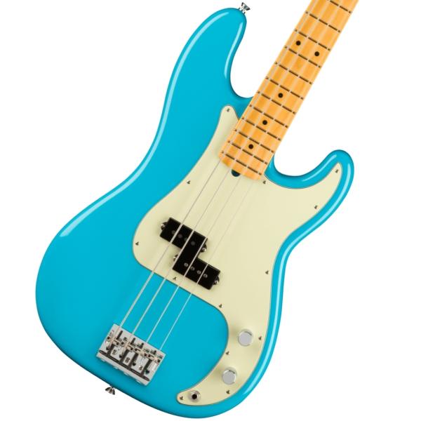 Fender/ American Professional II Precision Bass Maple Fingerboard Miami Blue tF_[(䒃m{X)(YRK)