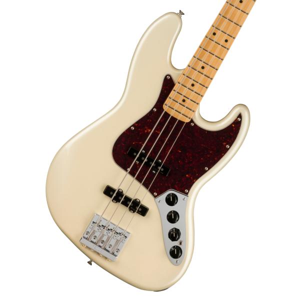 Player Plus Active Jazz Bass Maple Fingerboard Olympic Pearl