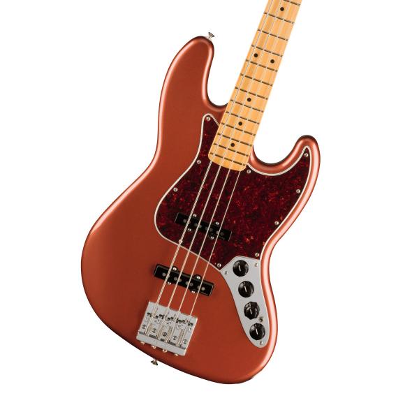 Player Plus Jazz Bass, Maple Fingerboard, Aged Candy Apple Red