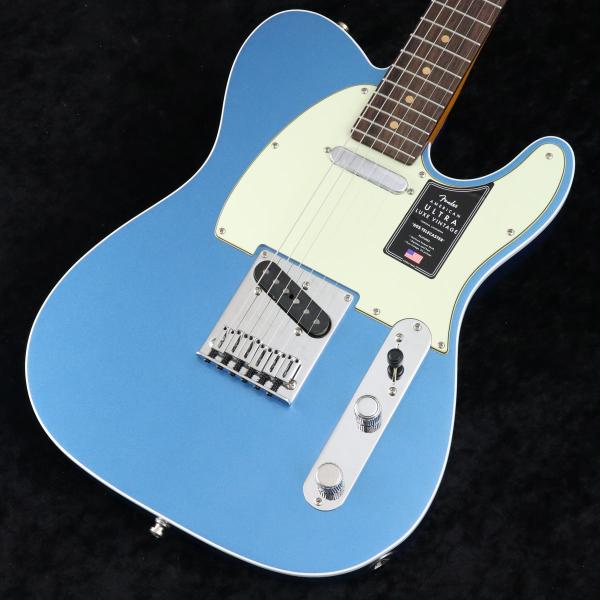 Электрогитара Fender Ultra Luxe Telecaster Custom, синяя
