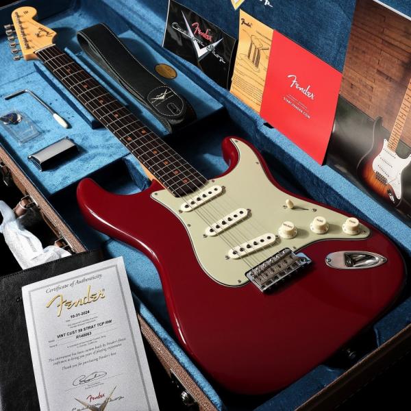 Vintage Custom 1959 Stratocaster NOS (Time Capsule Package) Cimarron Red