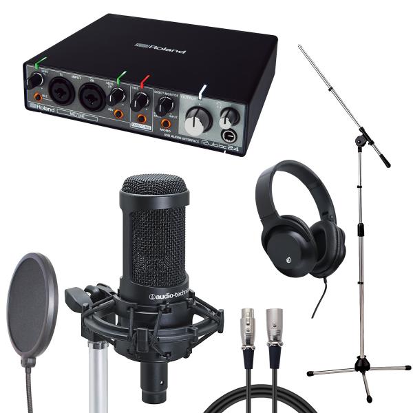 Roland Rubix24 × audio-technica AT2050 (R[fBOZbg)(䒃m{X)