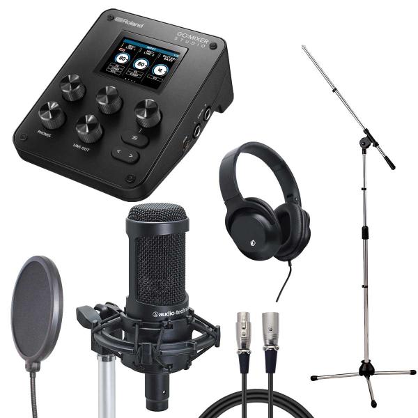 Roland GO:MIXER STUDIO × audio-technica AT2035 (配信/レコーディングセット)(御茶ノ水本店)