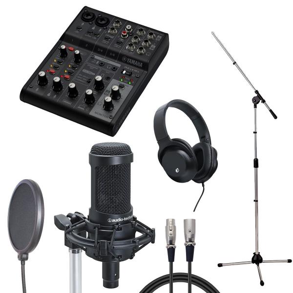 YAMAHA / AG06 MK2 BK × audio-technica AT2050 (zM/R[fBOZbg)(䒃m{X)