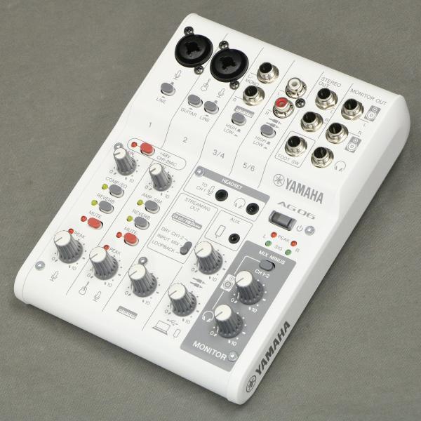 中古) YAMAHA / AG06MK2 White Live Streaming Mixer (御茶ノ水本店