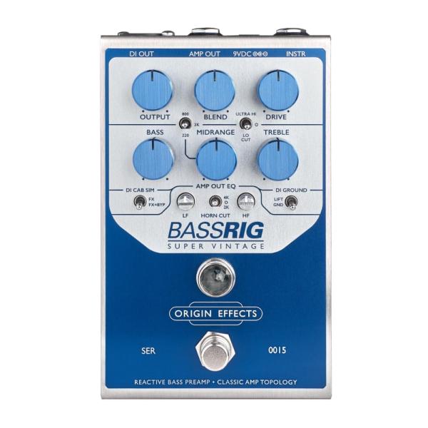 ORIGIN EFFECTS / BassRIG Super Vintage ベース プリアンプ ベース用プリアンプ(御茶ノ水本店)
