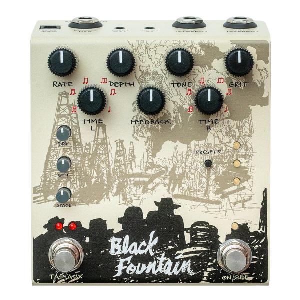 Black Fountain Stereo Cream