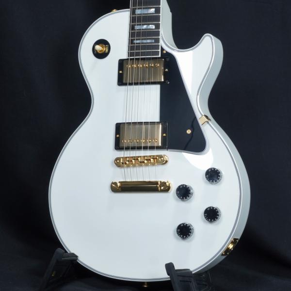 GIBSON CUSTOM / Modern Collection Les Paul Custom Ebony Fingerboard Gloss Alpine White (御茶ノ水本店FINEST GUITARS)