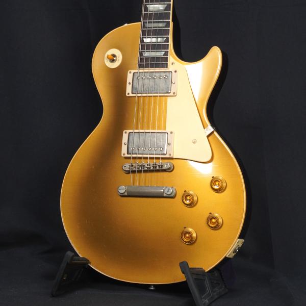 Murphy Lab 1957 Les Paul Gold Top Reissue Double Gold Dark Back Light Aged