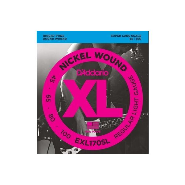 D'Addario / EXL170SL Regular Light 45-100 Super Long Scale x[X(aJX)