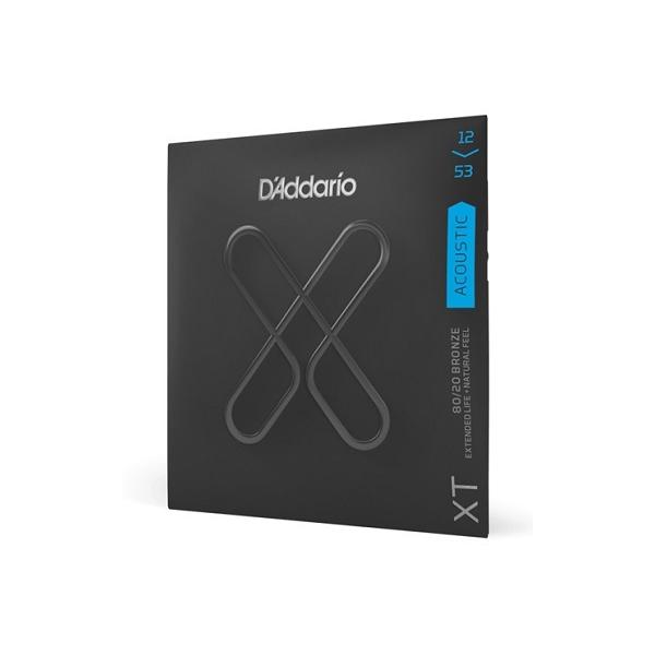 D'Addario / XT Series Acoustic 80/20 Bronze Strings XTABR1253 Light 12-53(�a�J�X)