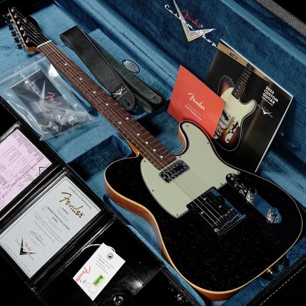 Dual Stack HS Telecaster Deluxe Closet Classic Magenta Sparkle