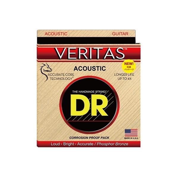 DR / VERITAS VTA-11 ACT? HEXAGONAL CORE PHOSPHOR BRONZE WOUND 11-50 CUSTOM LITE (aJX)