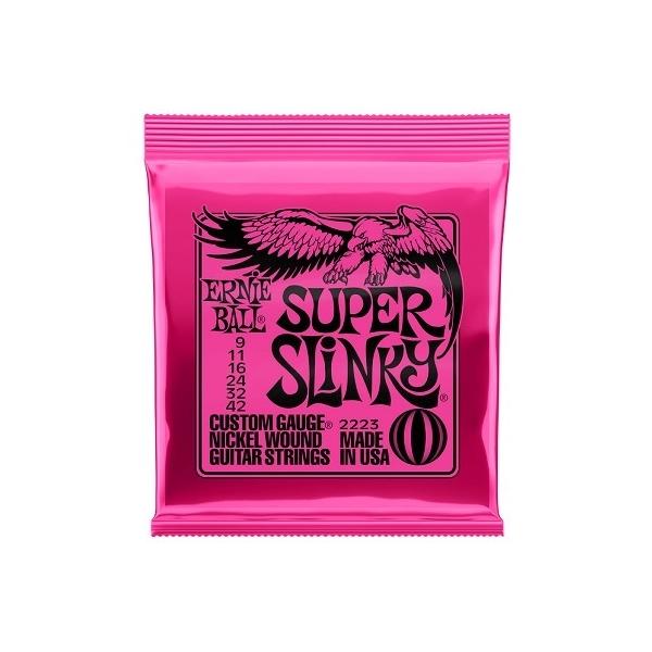 ERNIE BALL / 2223 PN Super Slinky Nickel Wound Electric Guitar Strings 09-42 (�a�J�X)
