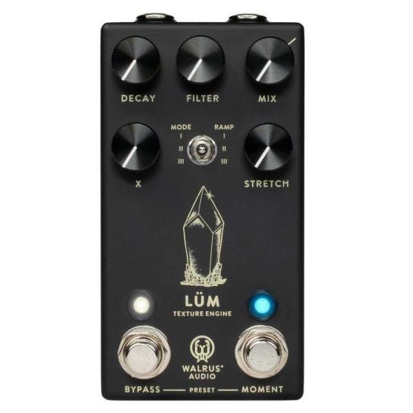 [創造を刺激する、幻想的リバーブ] Walrus Audio / Lum Texture Engine Black WAL-LUM #BK ウォルラスオーディオ (渋谷店)