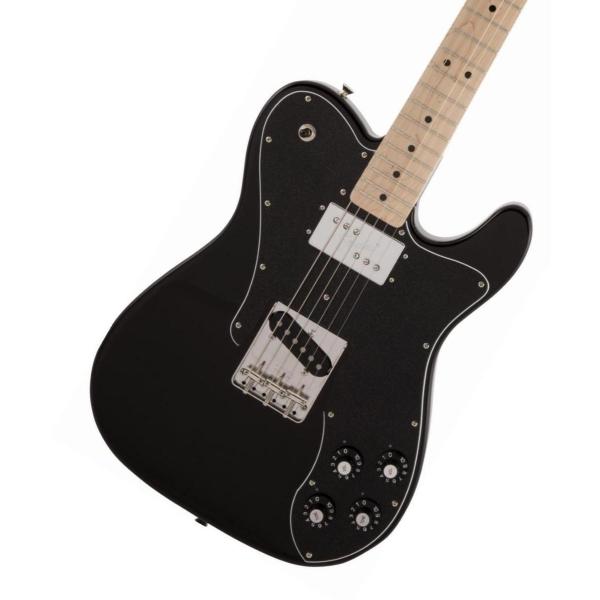 Made in Japan Traditional 70s Telecaster Custom Maple Fingerboard [Black]