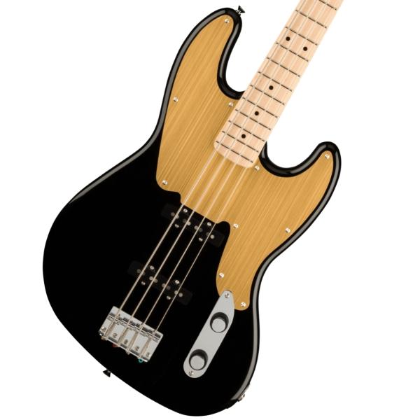 Paranormal Jazz Bass '54 Maple Fingerboard Gold Anodized Pickguard Black