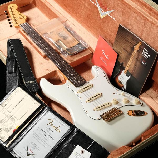 Custom Built 1960 Stratocaster Closet Classic Frost White