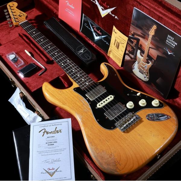 Custom Built 1960 Stratocaster HSH Heavy Relic Aged Natural