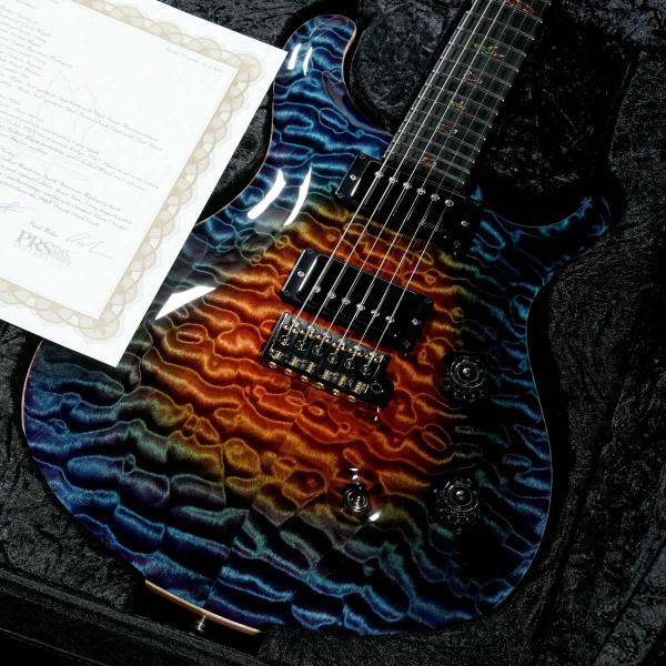Private Stock #12236 Custom 24 Quilted Maple Top Zombie Glow