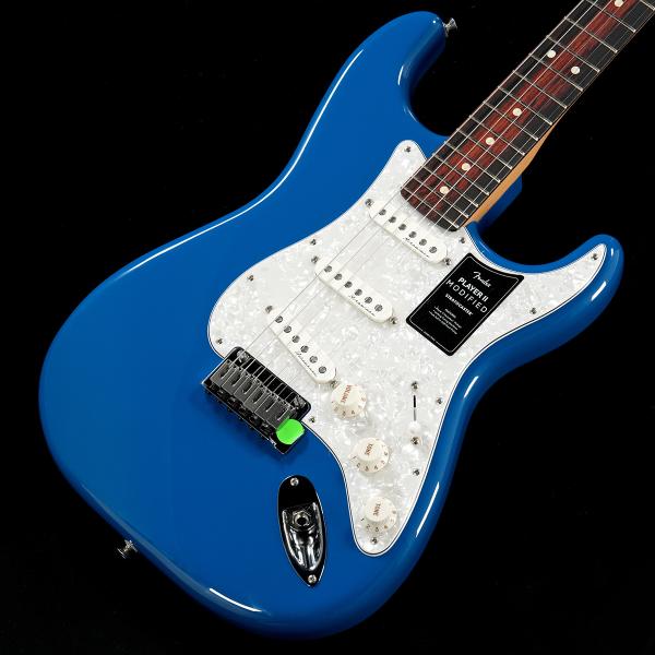 Player II Modified Stratocaster (Electric Blue/Rosewood)