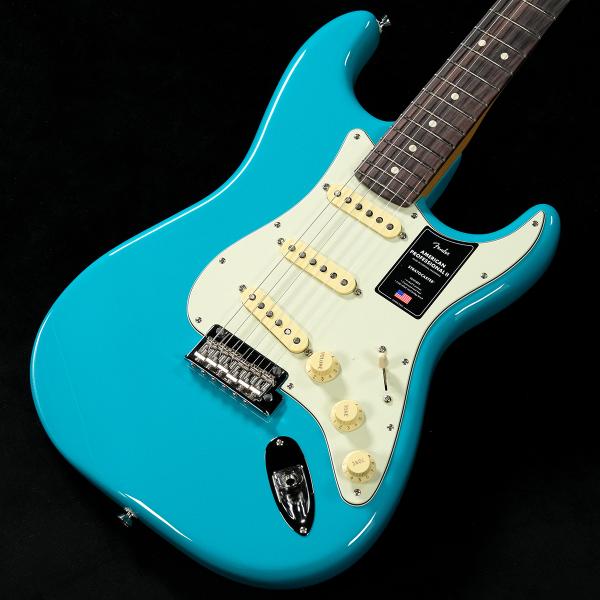 American Professional II Stratocaster Rosewood Fingerboard Miami Blue