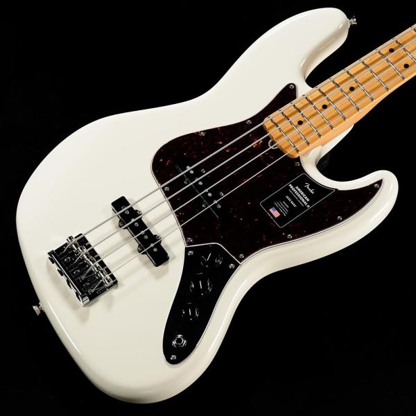 Fender/ American Professional II Jazz Bass Maple Fingerboard Olympic White(重量:4.01kg)(S/N:US25066308)(渋谷店)(長期展示品アウトレット)