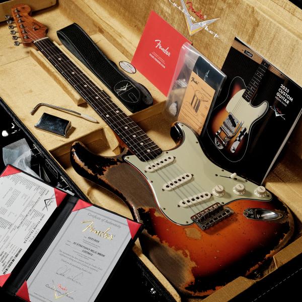 Master Built 1962 Stratocaster Heavy Relic 3 Color Sunburst by Dale Wilson