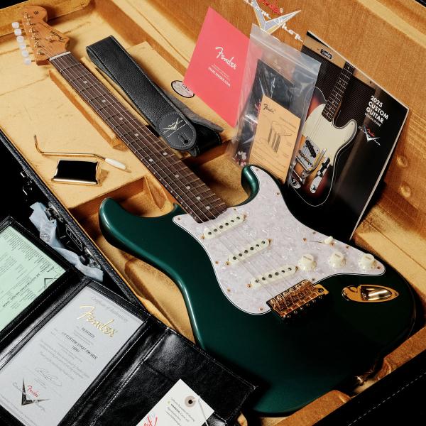 American Custom Stratocaster NOS Sherwood Metallic