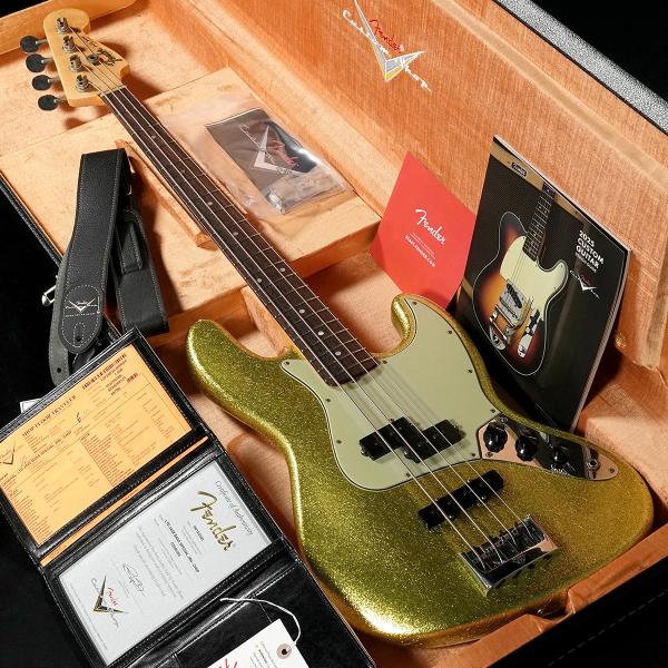 Limited Edition Jazz Bass Special Journeyman Relic Chartreuse Sparkle
