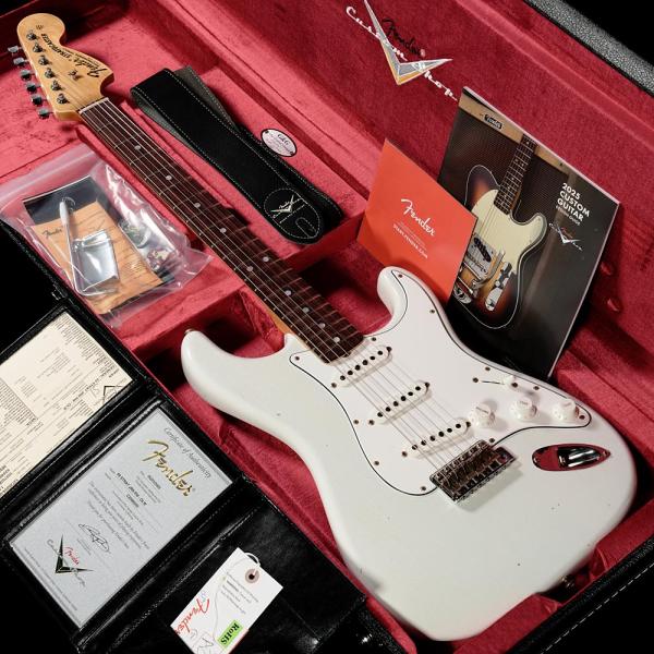 Custom Built 1969 Stratocaster Journeyman Relic Olympic White
