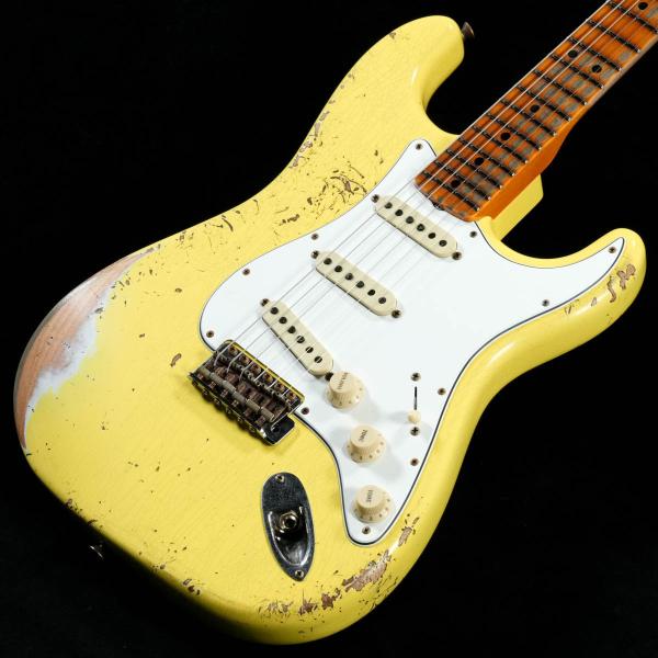 Fender Custom Shop / Limited Edition 1969 Stratocaster Heavy Relic Matching Headstock Aged Canary Yellow (渋谷店)