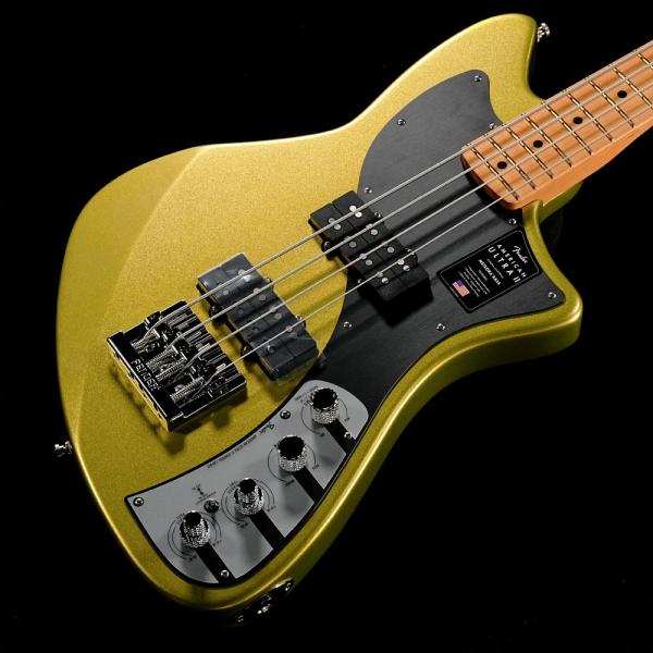 American Ultra II Meteora Bass Maple Fingerboard Solar Flare