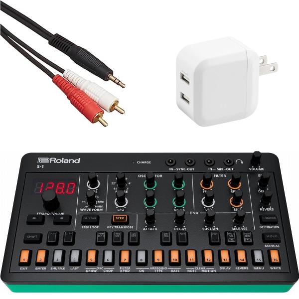Roland / AIRA Compact S-1 USB電源アダプター＆ステレオミニ-RCAケーブル(1.5m)セット(渋谷店)