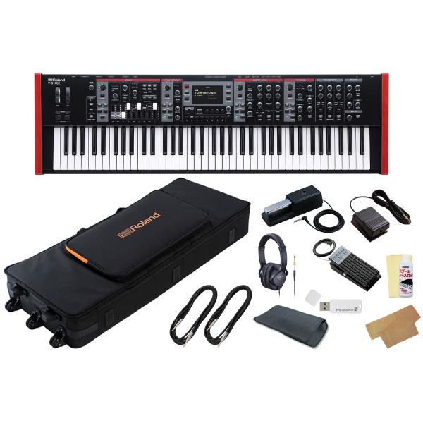 Roland / V-STAGE 76 純正キャスター付きケース＆アクセサリーセット(渋谷店)