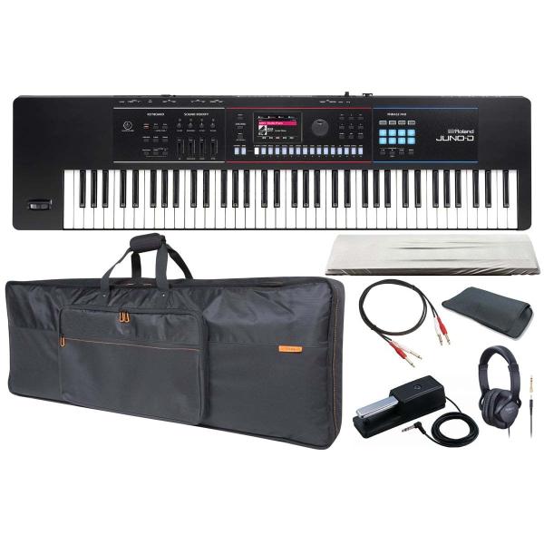Roland / JUNO-D7 純正キャリングバッグ＆アクセサリー＆ダストカバーセット(渋谷店)
